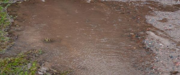 Drain Driveway Meltwater Puddles With A Culvert